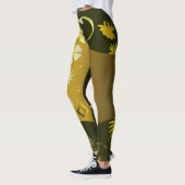 Flora the Goddess of Flowers レギンス (左)