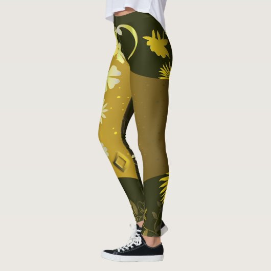 Flora the Goddess of Flowers レギンス (左)