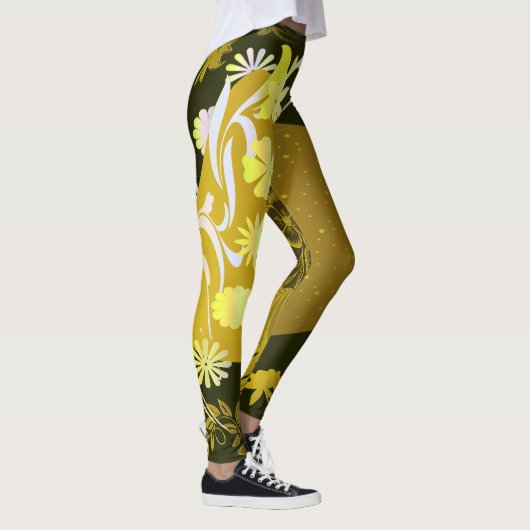 Flora the Goddess of Flowers レギンス (右)