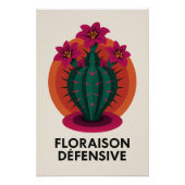 Floraison Défensive – La douceur piquante ポスター (正面)