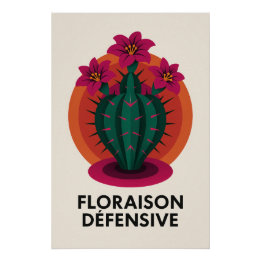 Floraison Défensive – La douceur piquante ポスター