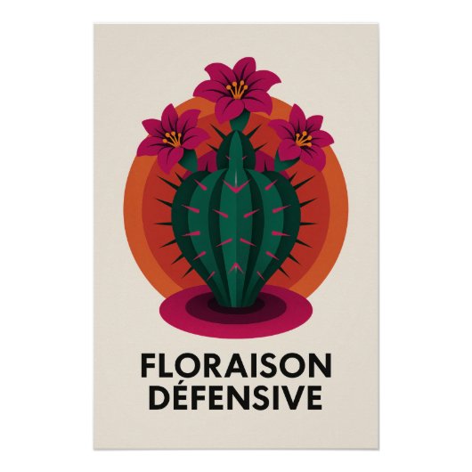 Floraison Défensive – La douceur piquante ポスター (正面)