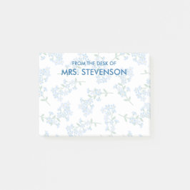 Floralパタかわいらしン忘れの名前を追加しないFake Me ポストイット