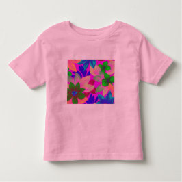 Floral1i3 トドラーTシャツ