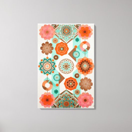 Floral キャンバスプリント (正面)