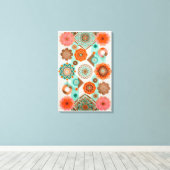 Floral キャンバスプリント (インサイチュ (ウッドフロア))