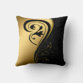 Floral クッション (裏面)