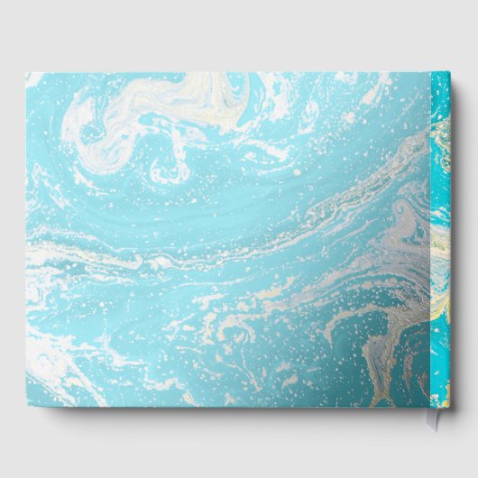 Floral ゲストブック (裏面)