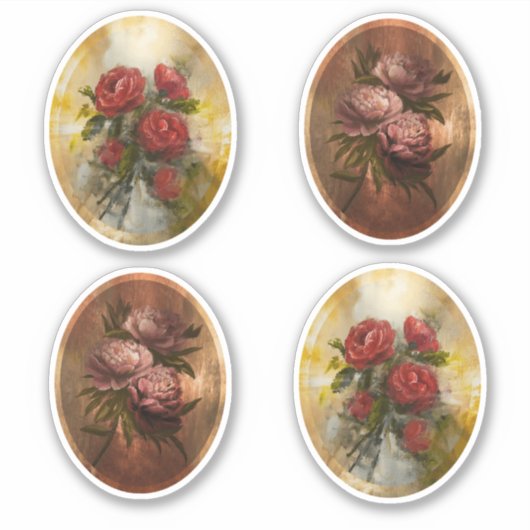 Floral シール (正面)