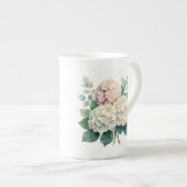 Floral  ボーンチャイナマグカップ (正面右)