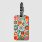 Floral ラゲッジタグ (正面縦)