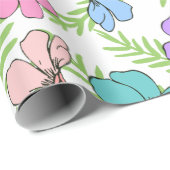 Floral ラッピングペーパー (ロールコーナー)