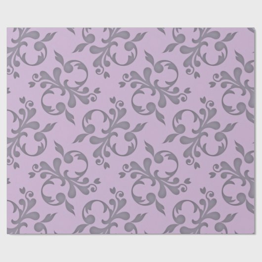 Floral ラッピングペーパー (フラット)