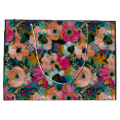 Floral ラージペーパーバッグ (裏面)