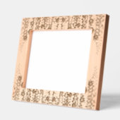 Floral レーザー彫刻フレーム (左)