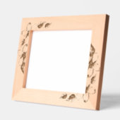 Floral レーザー彫刻フレーム (左)
