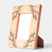 Floral レーザー彫刻フレーム (左)