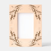 Floral レーザー彫刻フレーム (正面)