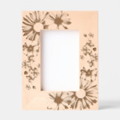 Floral レーザー彫刻フレーム (正面)