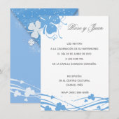 Floral-02 - Invitación de Boda 招待状 (正面/裏面)