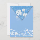 Floral-02 - Invitación de Boda 招待状 (裏面)