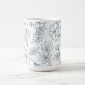 Floral 15oz Coffee Mug コーヒーマグカップ (中央)