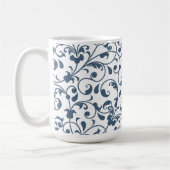 Floral 15oz Coffee Mug コーヒーマグカップ (左)