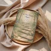 Floral A New Chapter Bridal Shower 招待状