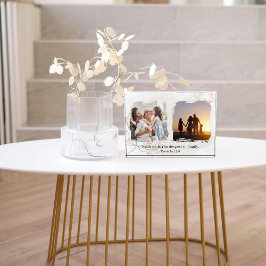 Floral Abstract with Quote & Bible Verse Photo  フォトブロック