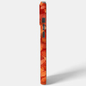 🌺 Floral abstrait audacieux en rouge et rose 🌺 Case-Mate iPhoneケース (裏面 / 左)