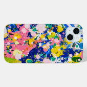 Floral Abstrait Multicolore Case-Mate iPhoneケース (裏面 (横))