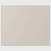 floral accents, pearl white Wrapping Paper ラッピングペーパー (フラット)