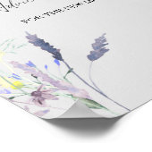 Floral advice and wishes for Newlyweds Poster ポスター (角)