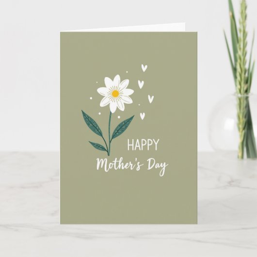 Floral Affection Mothers Card カード (正面)