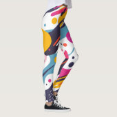 Floral All-Over Print Leggings レギンス (右)