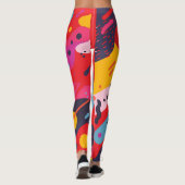 Floral All-Over Print Leggings レギンス (裏面)