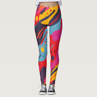 Floral All-Over Print Leggings レギンス