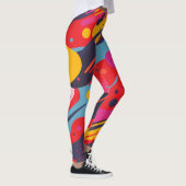 Floral All-Over Print Leggings レギンス (右)