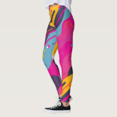 Floral All-Over Print Leggings レギンス (左)