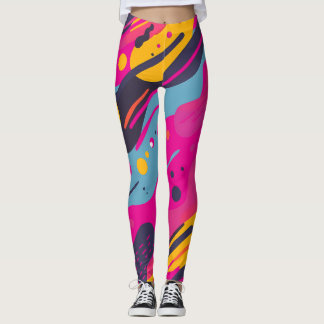 Floral All-Over Print Leggings レギンス
