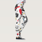 Floral All-Over Print Leggings レギンス (右)
