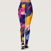 Floral All-Over Print Leggings レギンス (裏面)