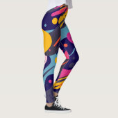 Floral All-Over Print Leggings レギンス (右)