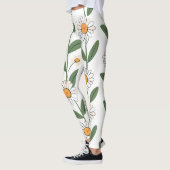 Floral All-Over Print Leggings レギンス (左)