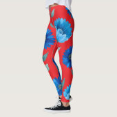 Floral All-Over Print Leggings レギンス (左)