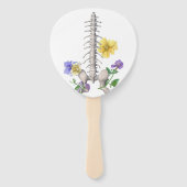 Floral Anatomy - Vertebrae, Hip Bone ハンドファン (裏面)