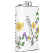 Floral Anatomy - Vertebrae, Hip Bone フラスク (右)