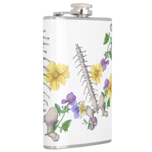 Floral Anatomy - Vertebrae, Hip Bone フラスク (右)