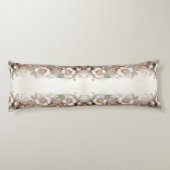 Floral and Pearl Embellishments Body Pillow ボディピロー (裏面)