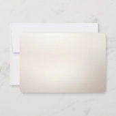 Floral and Pearl Embellishments RSVP Card (裏面)